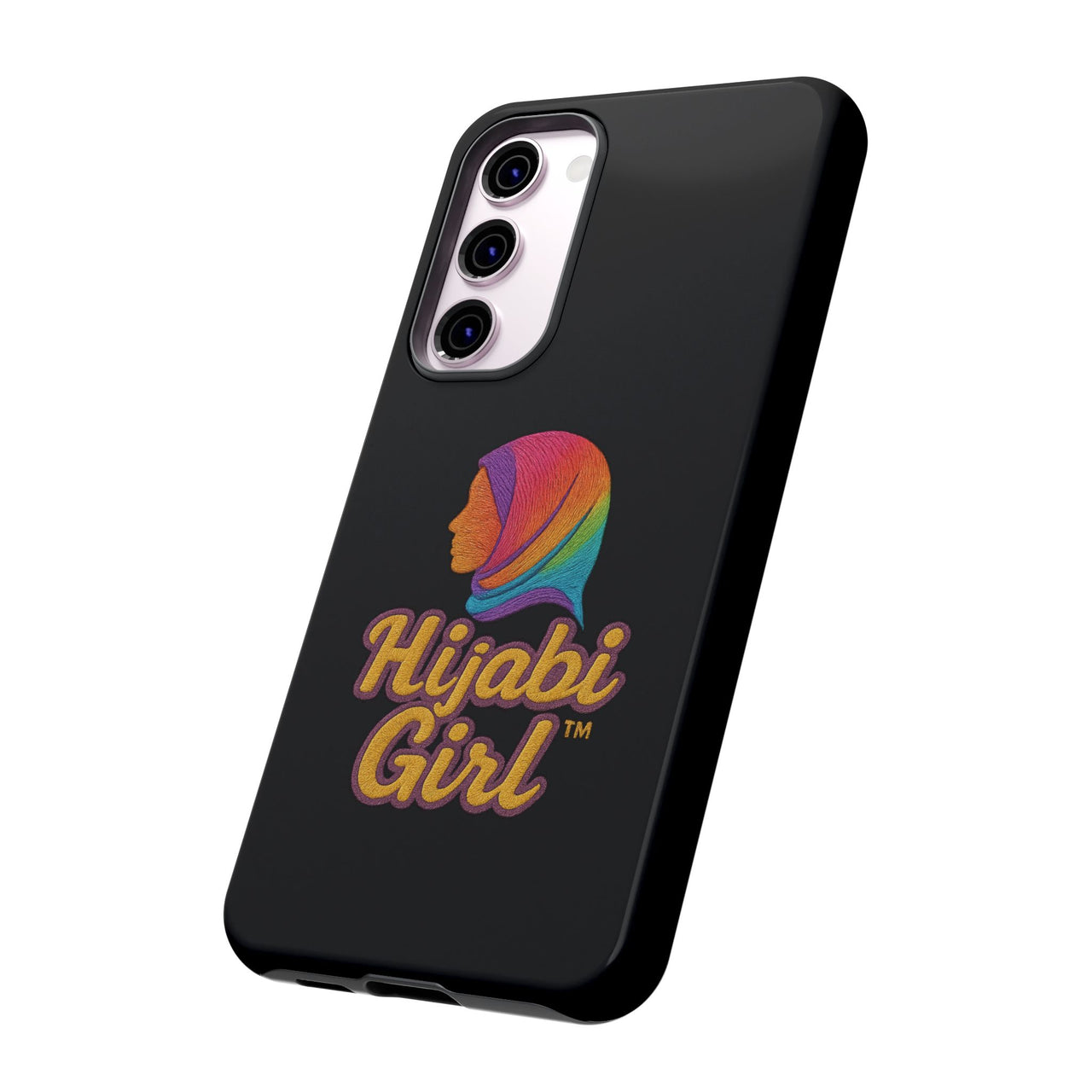 Colorful Hijab Girl Phone Case - All Sizes
