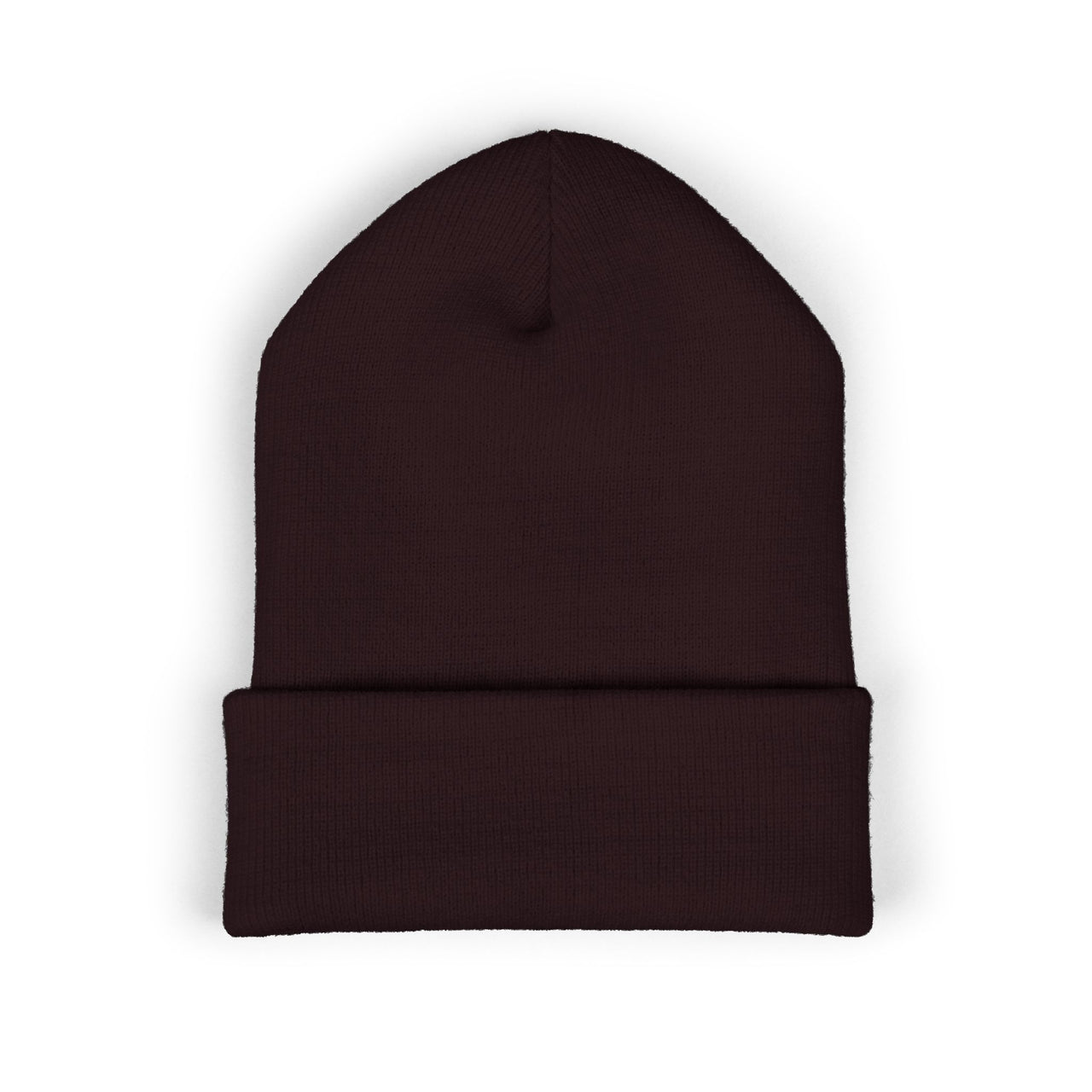 Stylish Cuffed Beanie – Embroidered Streetwear Winter Hat