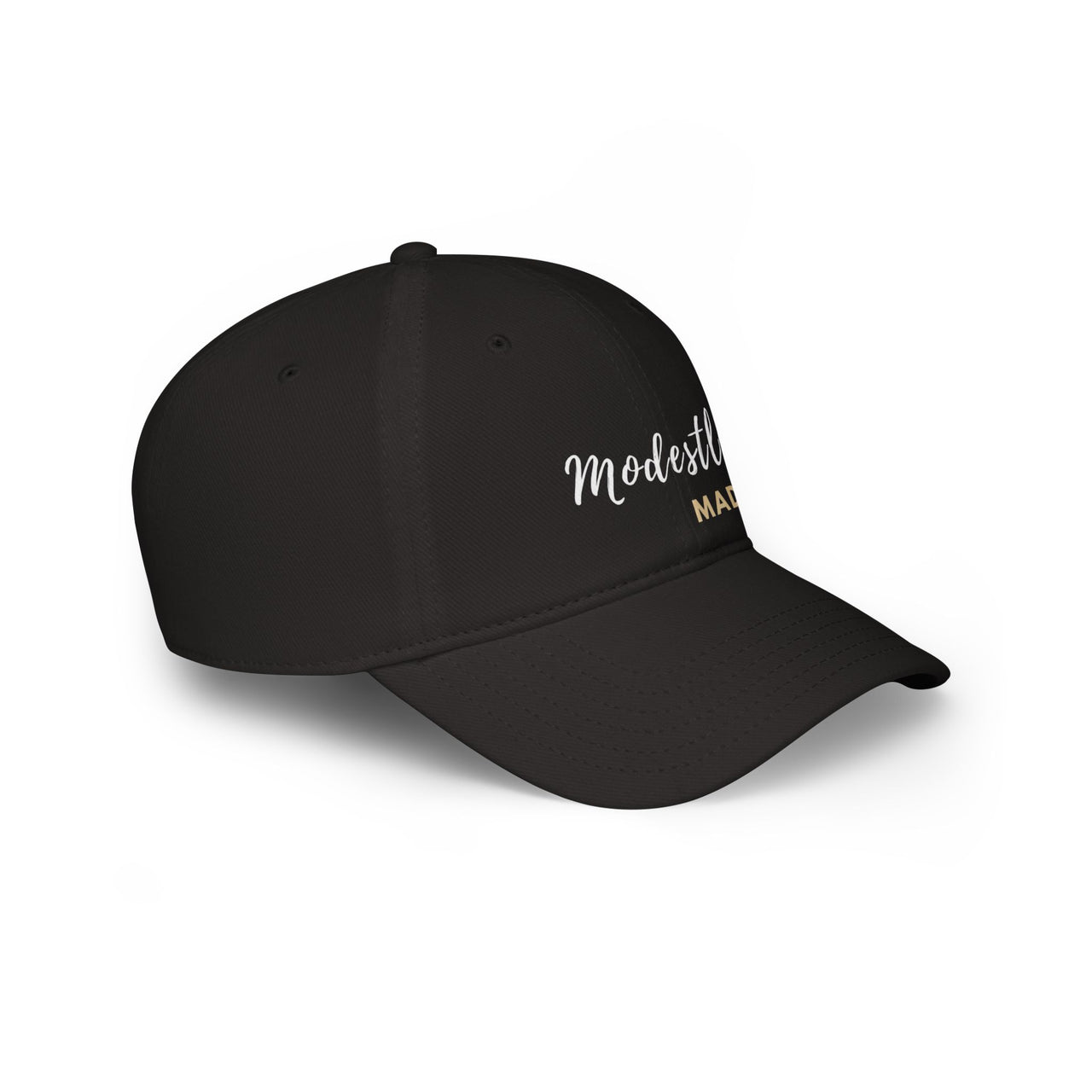 Modestly Made  Low Profile Statement Baseball Cap Modest Mindset Collection
