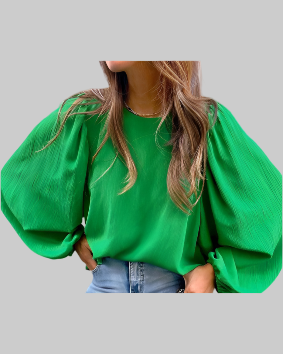 Women’s Puff Sleeve Blouse – Elegant & Feminine Top for All Occasions - Modestly Vogue 