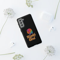 Colorful Hijab Girl Phone Case - All Sizes