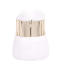 Elastic Metallic Zip-Up Corset Belt – Bold & Adjustable Waist Cincher - Modestly Vogue 