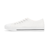 White Low Top Sneakers — 
