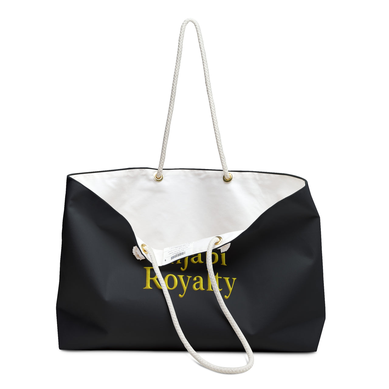 Hijabi Royalty™ Weekender Bag — Gold Crown Travel Tote