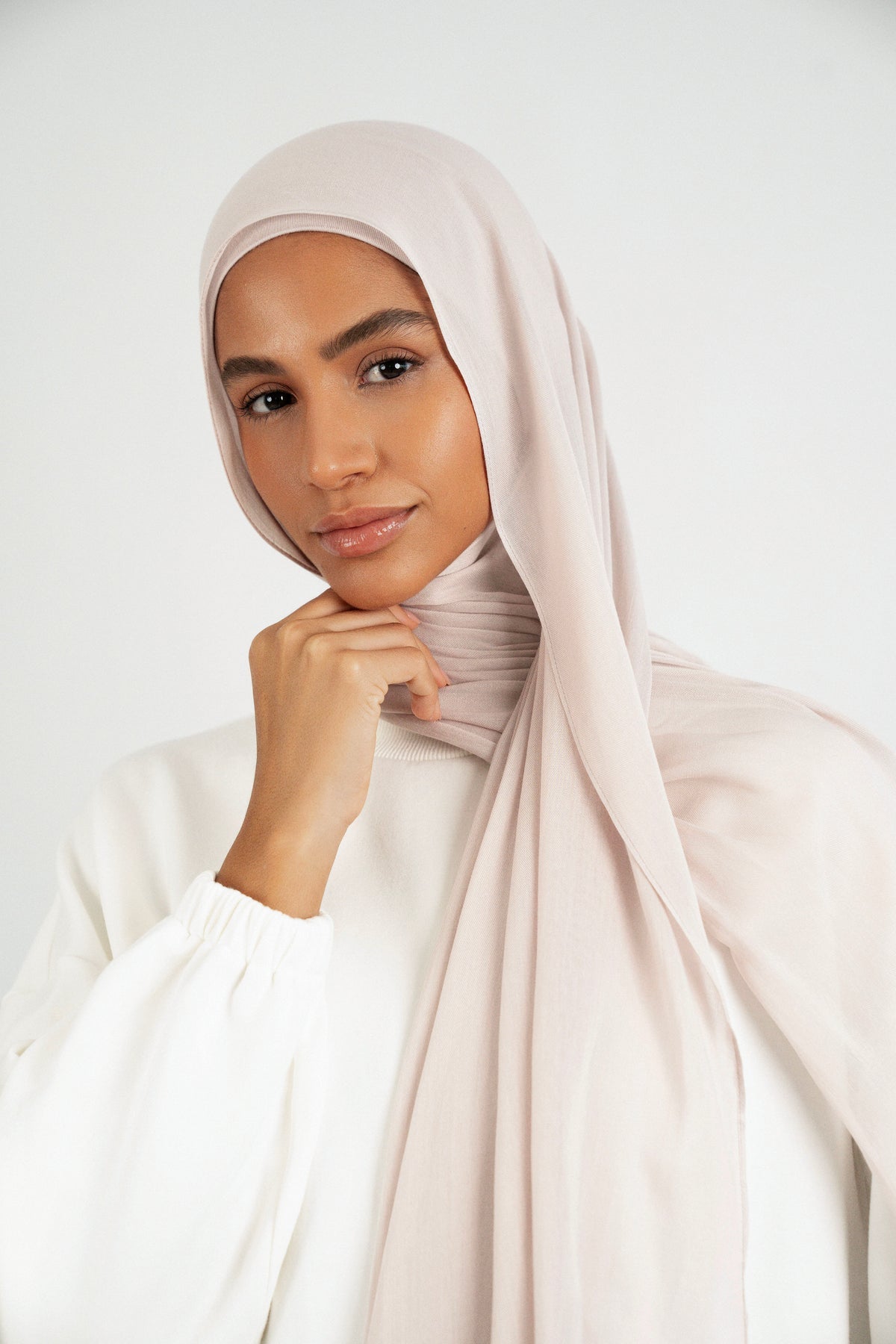 Lightweight Modal Hijab with Matching Undercap - Modestly Vogue 
