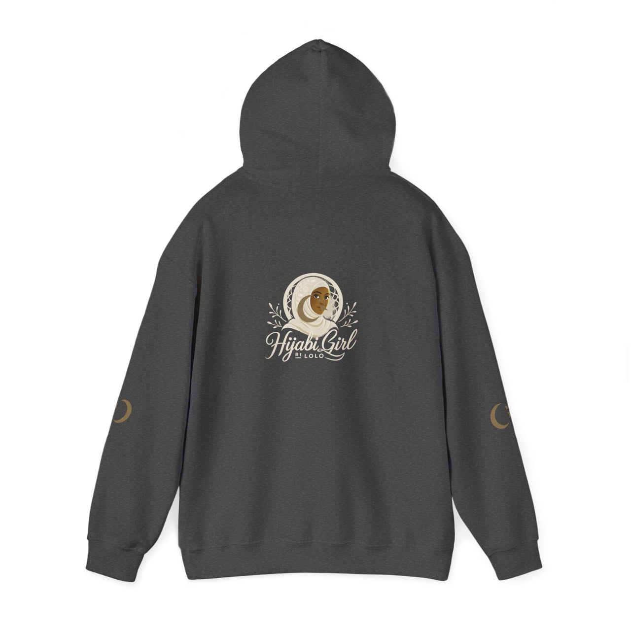 Grey Women's Hijabi Girl™ Hoodie – Cozy Streetwear Sweatshirt - Modestly Vogue 