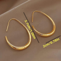 Retro Fashion And Personalized Water Drop Earrings Women - Modestly Vogue 