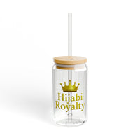 Hijabi Royalty™ Sipper Glass (16 oz)