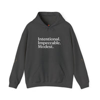 Hijabi Girl™ Grey Hoodie – Intentional Limited Edition Streetwear Sweatshirt - Modestly Vogue 