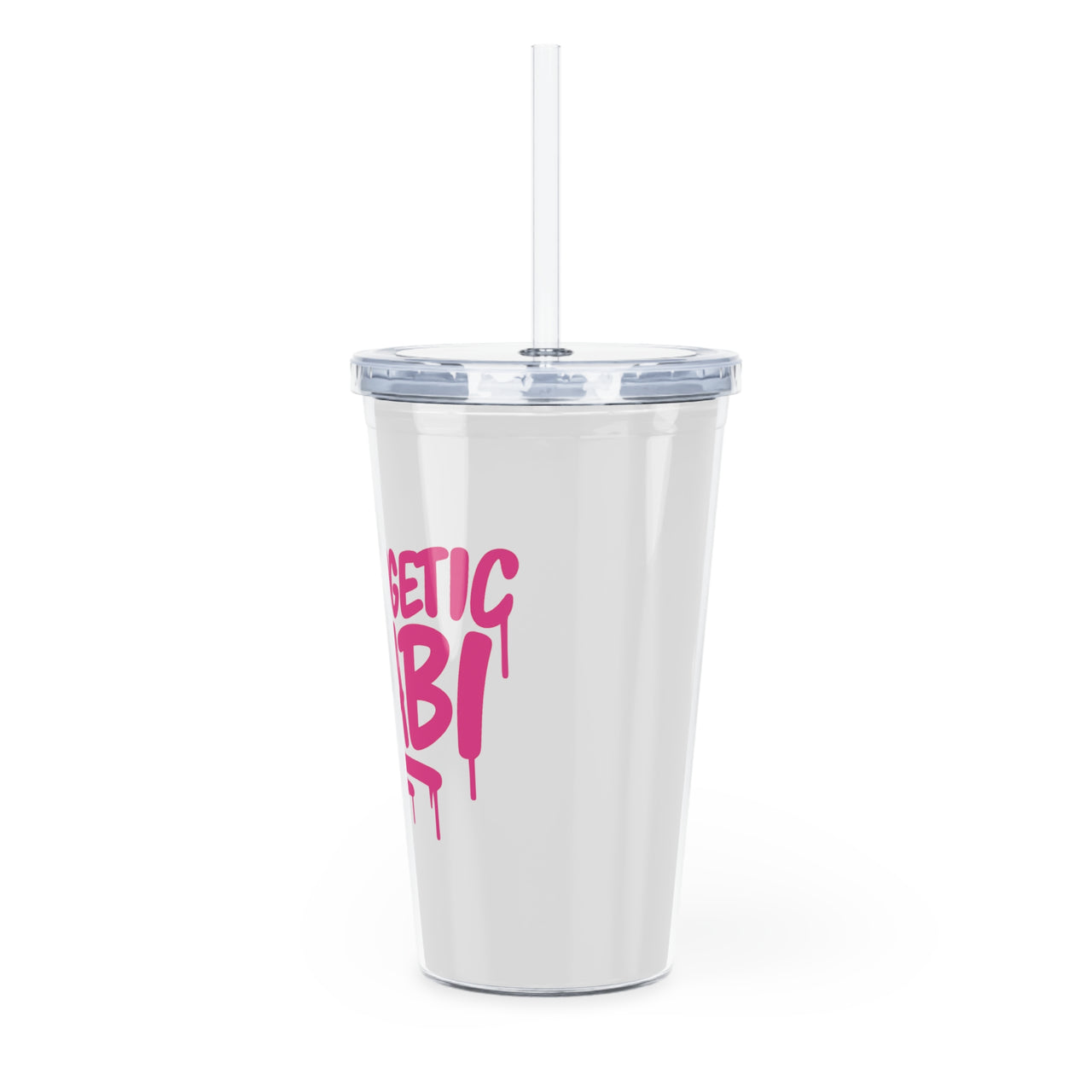 Limited Edition Unapologetic Hijabi Reusable Plastic Tumbler with Straw – Everyday Hydration