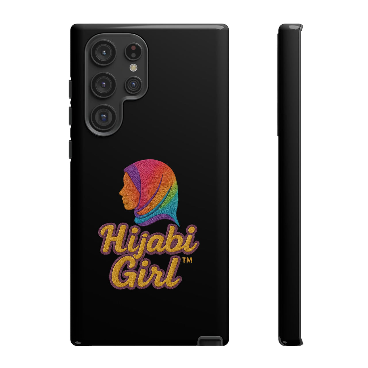Colorful Hijab Girl Phone Case - All Sizes