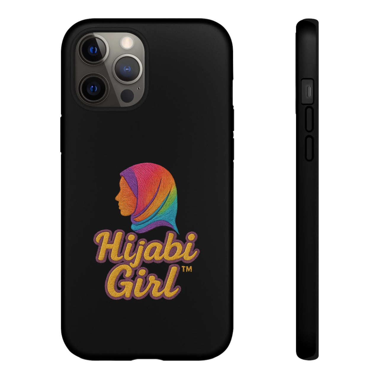 Colorful Hijab Girl Phone Case - All Sizes