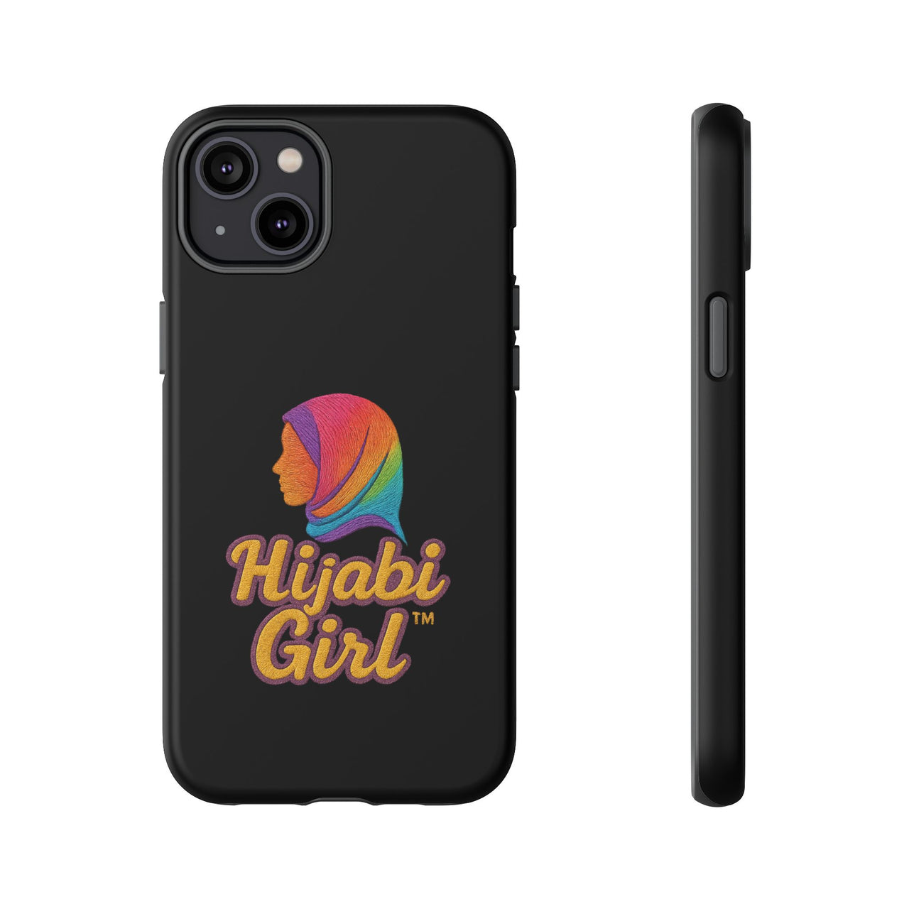 Colorful Hijab Girl Phone Case - All Sizes
