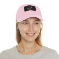 L.E.M. Leather Patch Signature Baseball Cap Hat - Modestly Vogue 