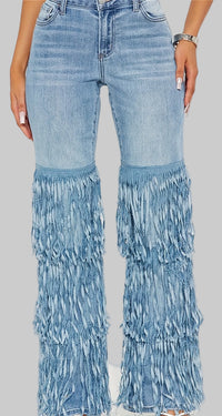 Women's Casual Pants Thin Imitation Jeans