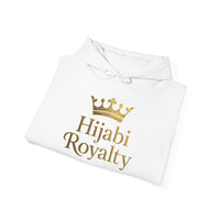 Hijabi Royalty™ Hoodie — Bold Gold Script Hooded Sweatshirt