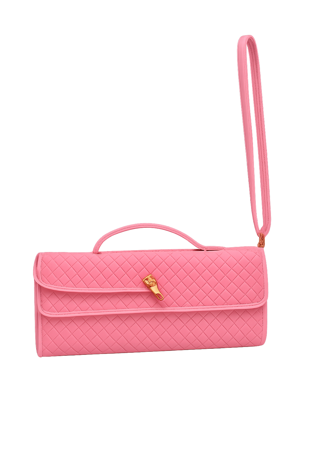 Woven Leather Crossbody Bag