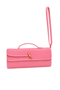 Woven Leather Crossbody Bag