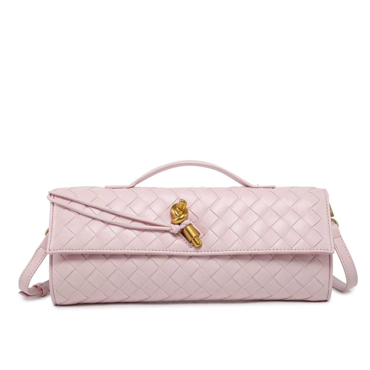 Woven Bag Shoulder Fashion Clutch Crossbody Bag
