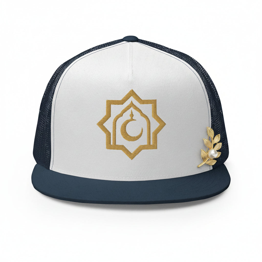 The Crescent Emblem Trucker Hat