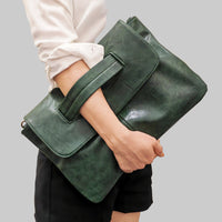 Stylish Large Capacity Crossbody Clutch | PU Leather Shoulder Bag - Modestly Vogue 