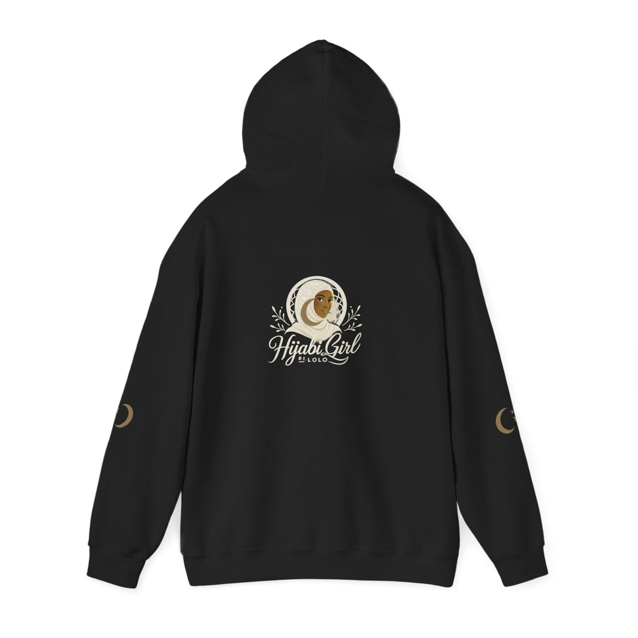 Black Women's Hijabi Girl™ Hoodie – Cozy Streetwear Sweatshirt - Modestly Vogue 