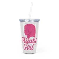 Plastic Signature Hijabi Girl™ Tumbler with Straw 20 oz. - Modestly Vogue 