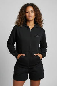 LEM Noir Full-Zip Hoodie