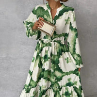 Stylish Women's Long Sleeve Dress - Modestly Vogue 