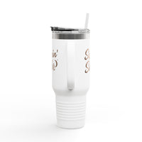 Sippin Sabr Hijabi Girl 40oz Insulated Travel Mug