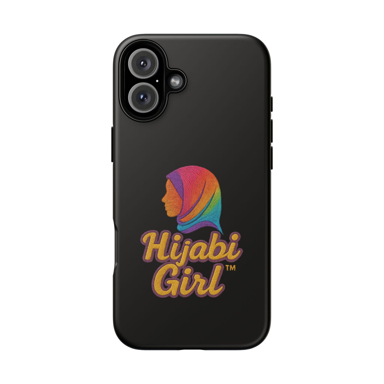 Colorful Hijab Girl Phone Case - All Sizes