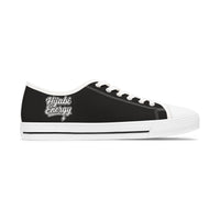 Black Low Top Sneakers — 
