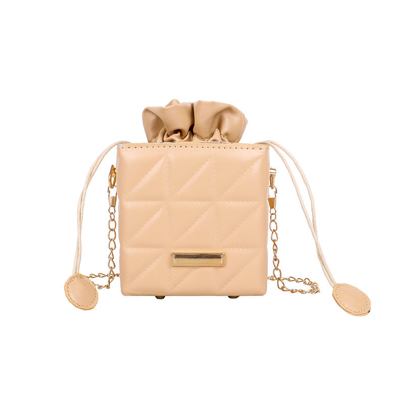 Fashion Messenger Chain Shoulder Bucket Bag