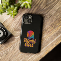 Colorful Hijab Girl Phone Case - All Sizes