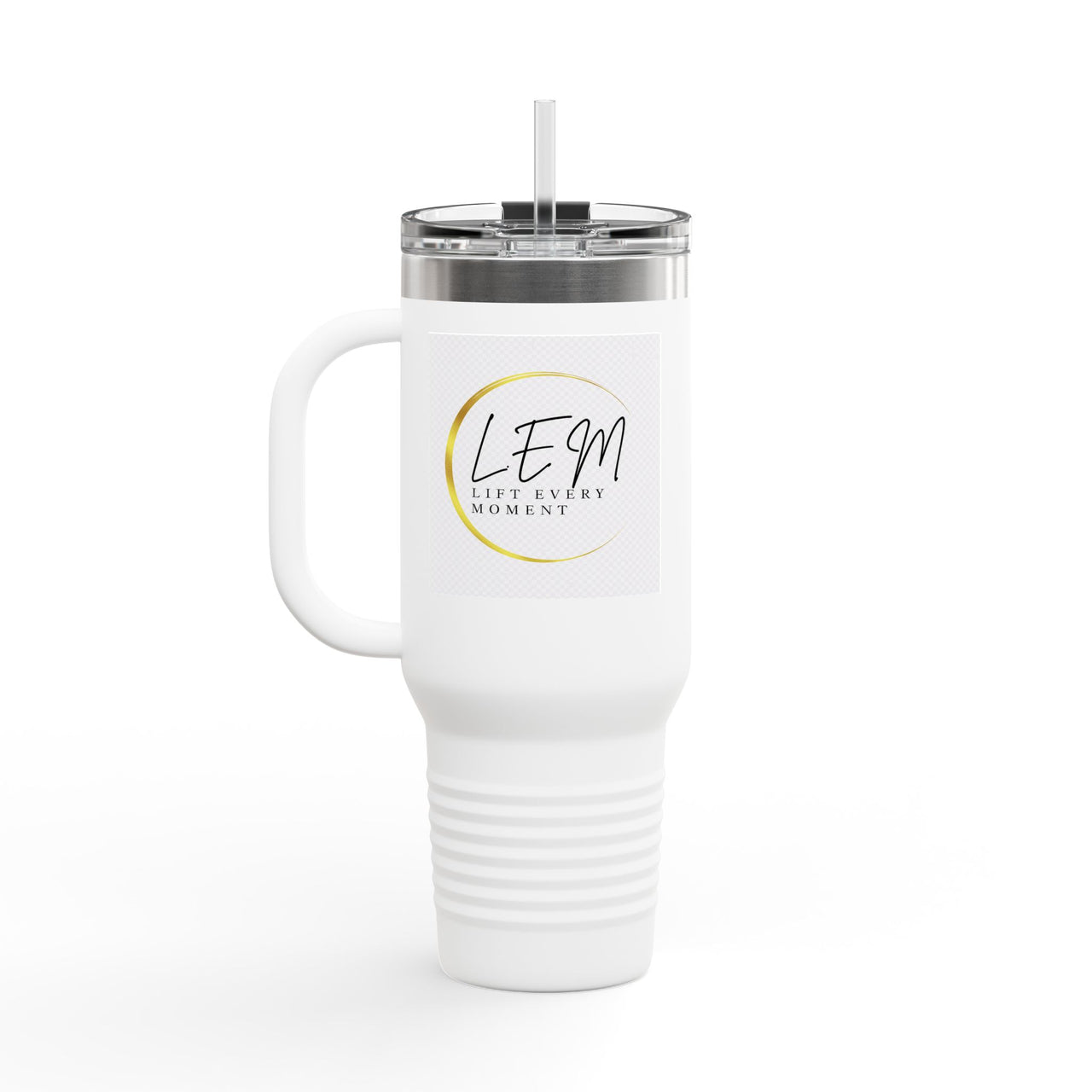 L.E.M. Insulated Travel Mug Water Bottle - 40oz Cup