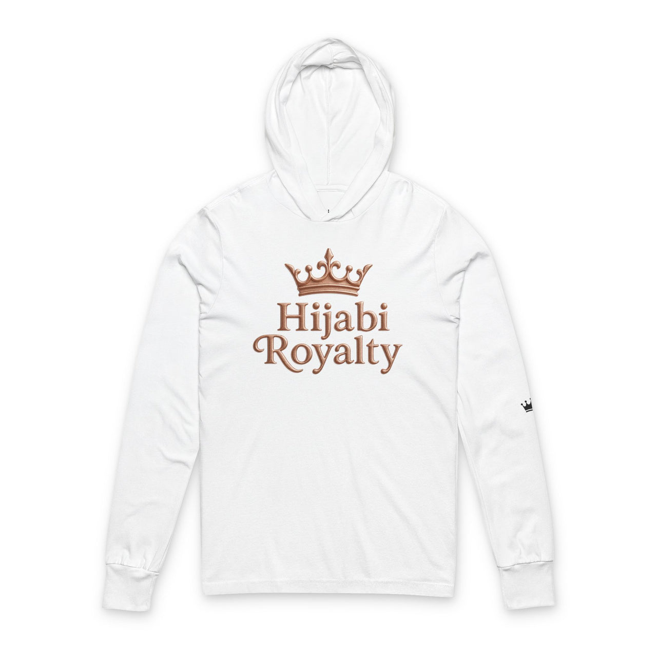 Hijabi Royalty Hooded Long Sleeve Tee - Modestly Vogue 