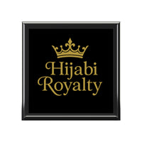 Black Hijabi Royalty™ Jewelry Box - Modestly Vogue 