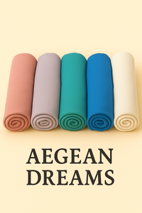 Aegean Dreams Box – Build Your Own Themed Set of Premium Chiffon Hijabs - Modestly Vogue 