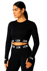 L.E.M Signature Logo Yoga Leggings  Pre Order for 2/26