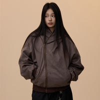 American Retro Shaped Deconstruction Wizard's Hat Cardigan Jacket