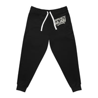 Athletic Joggers — Black Unapologetic Hijabi™ Graphic Streetwear Sweatpants