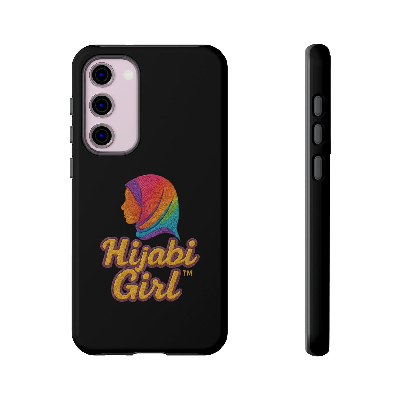 Colorful Hijab Girl Phone Case - All Sizes