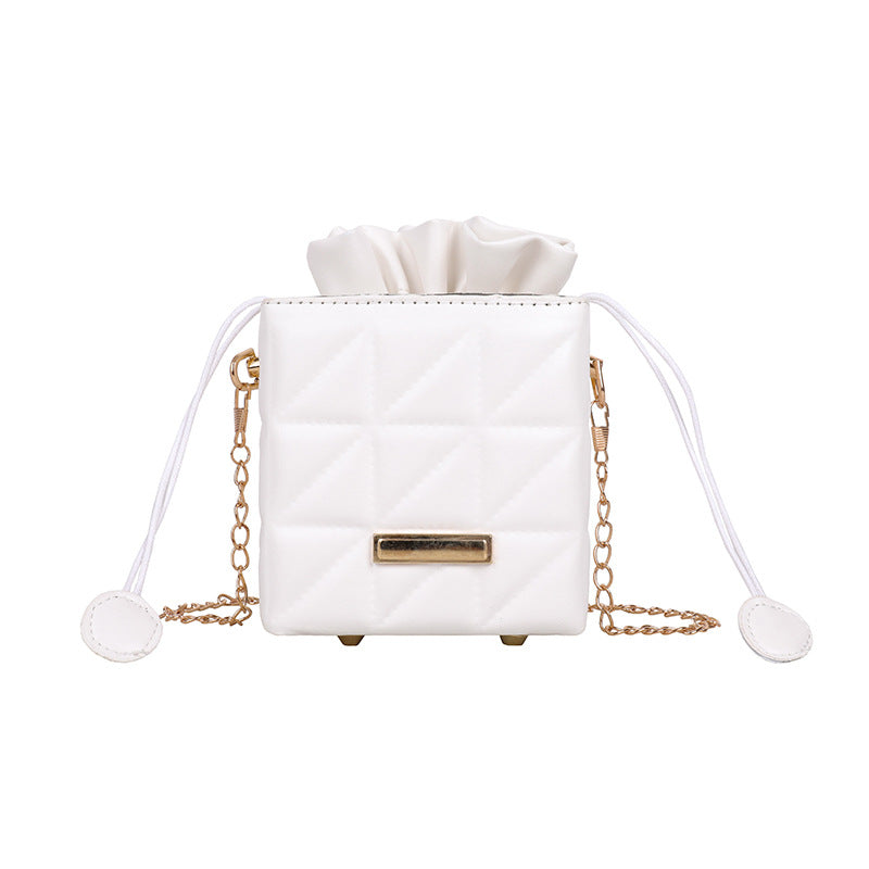 Fashion Messenger Chain Shoulder Bucket Bag