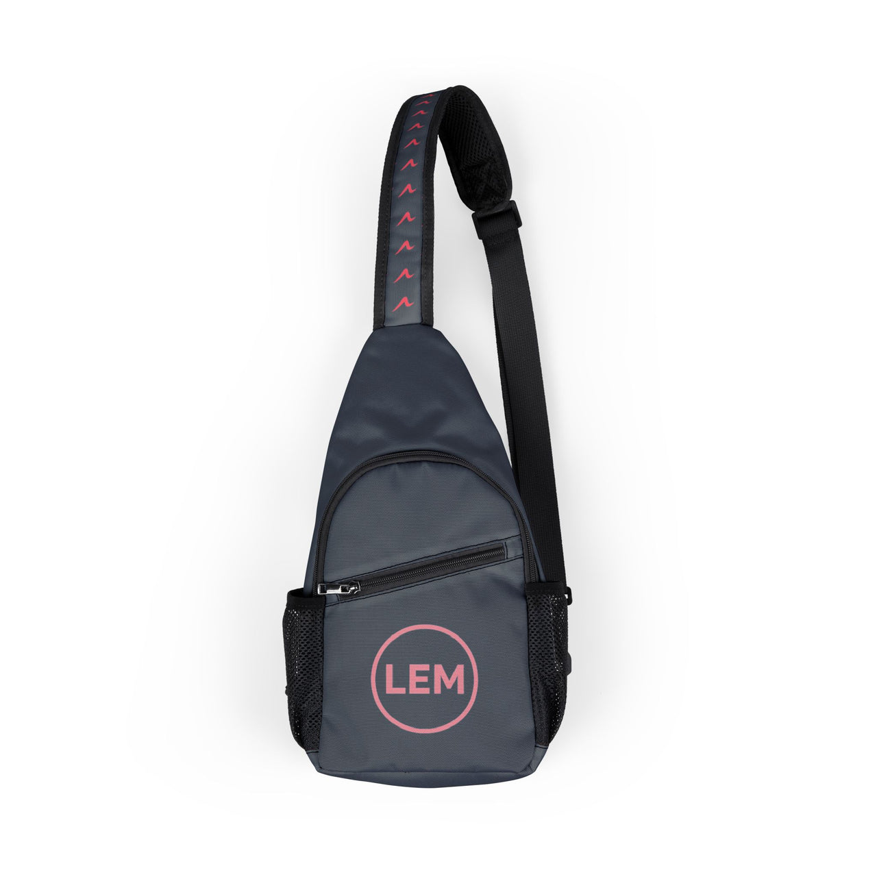 Grey LEM Sling Chest Bag – Compact Crossbody Pack for Everyday Carry