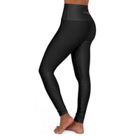 LEM Logo Gradient On High-Waisted Yoga Leggings