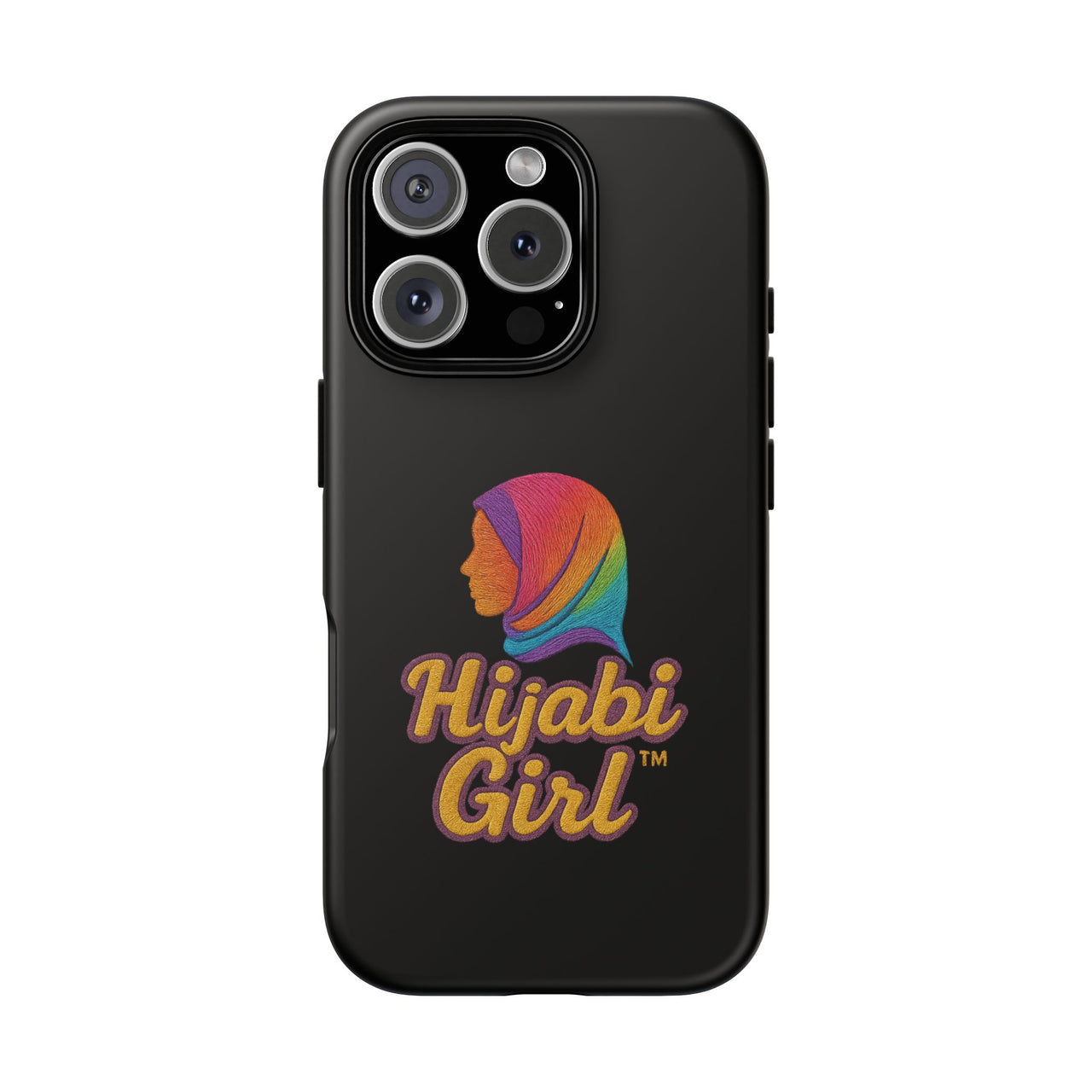 Colorful Hijab Girl Phone Case - All Sizes