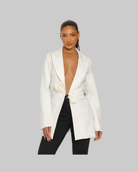 Sculpted Elegance Blazer – Tailored, Feminine & Polished Layer