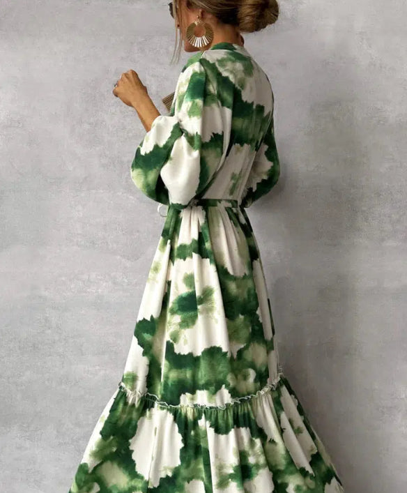 Stylish Women's Long Sleeve Dress - Modestly Vogue 
