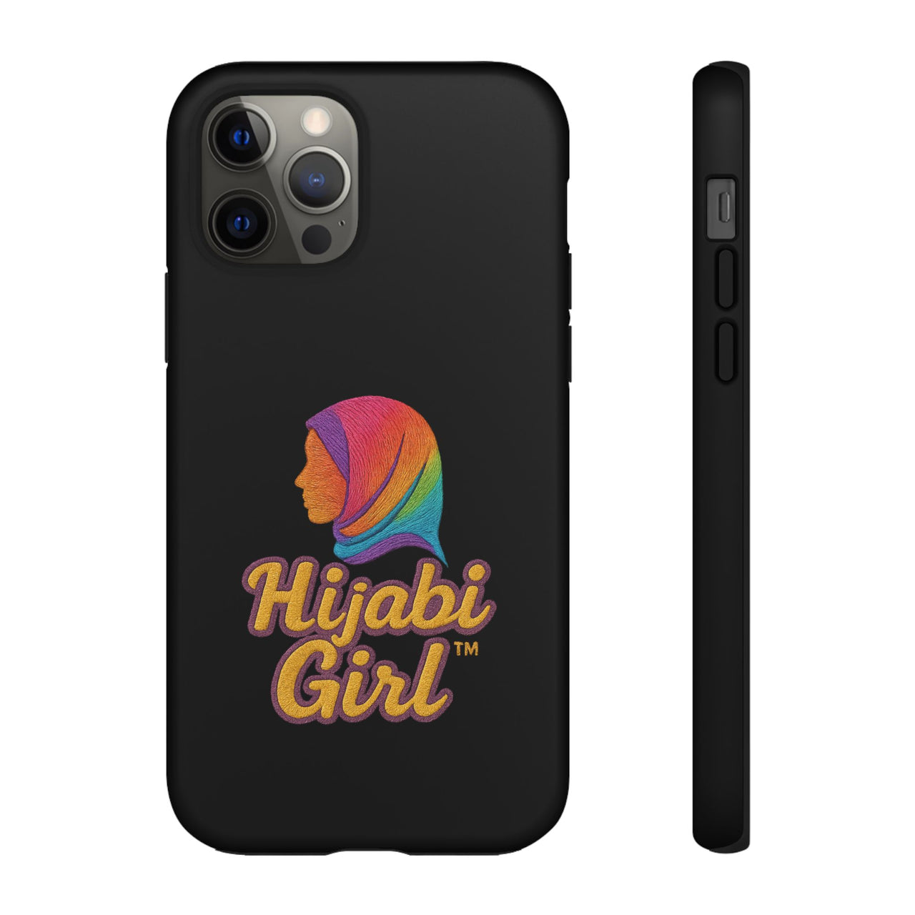 Colorful Hijab Girl Phone Case - All Sizes