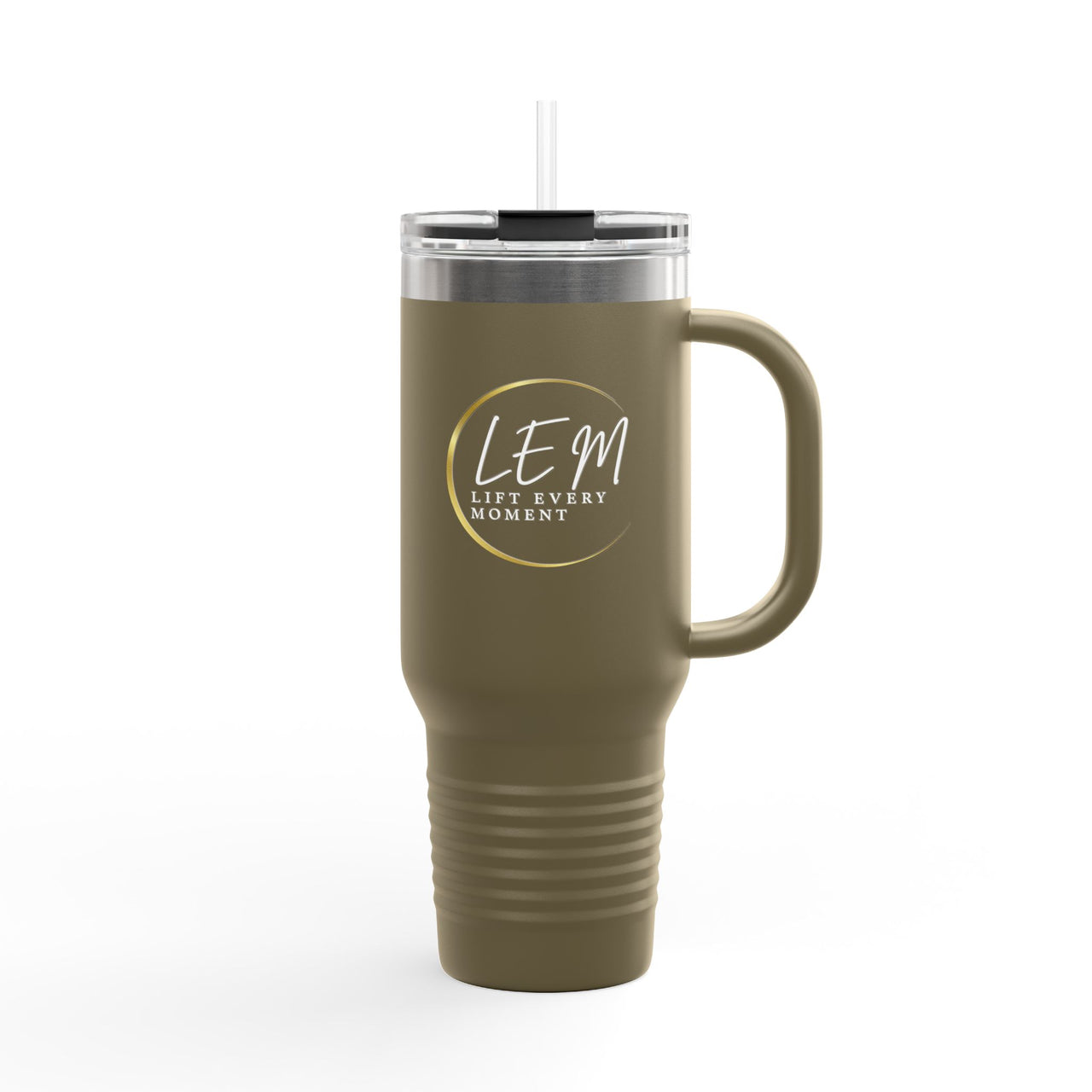 L.E.M. Insulated Travel Mug Water Bottle - 40oz Cup